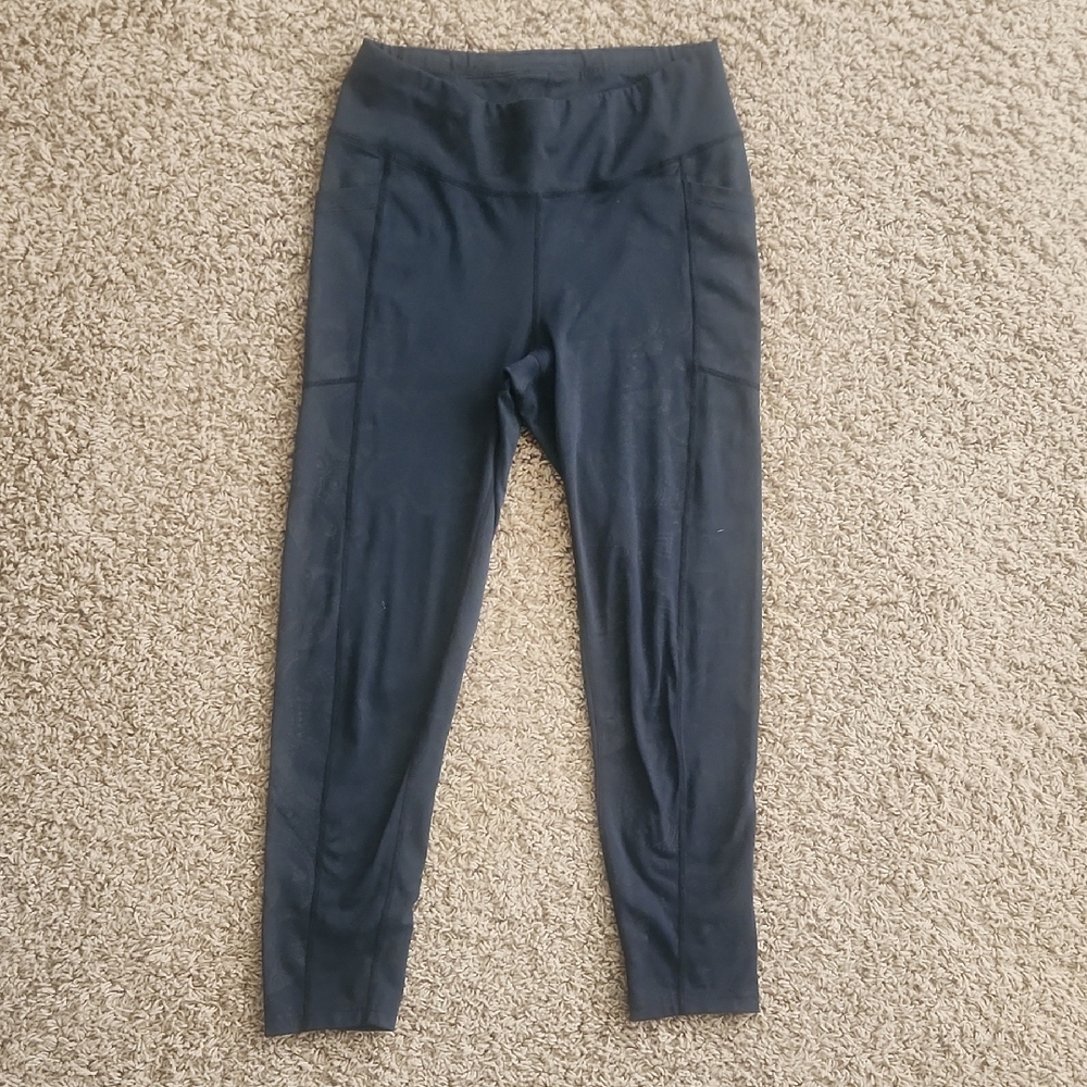 Oiselle Charcoal Leggings